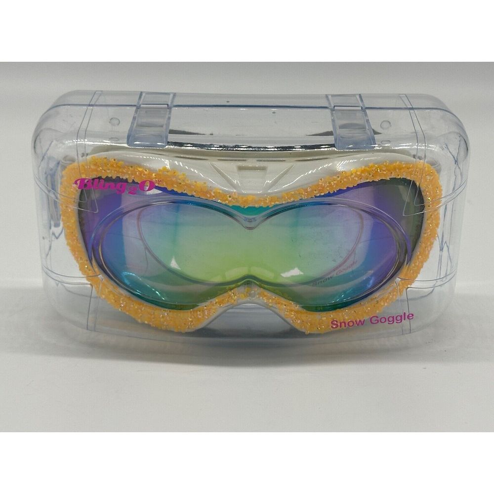 Bling2O Ski Snow Goggles UV‎ Protection With Confetti Glitter